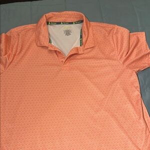 Men's Orange Polo Shirt